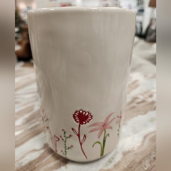 Rae Dunn Valentines Floral Love You More Mug - Picture 2 of 2
